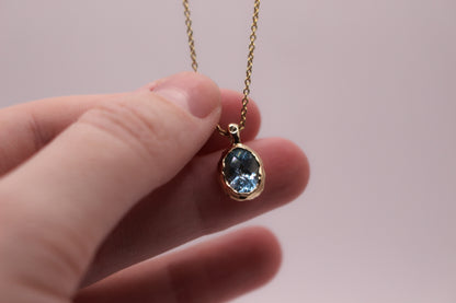 Gold Rush - Necklace pendant in 9ct gold