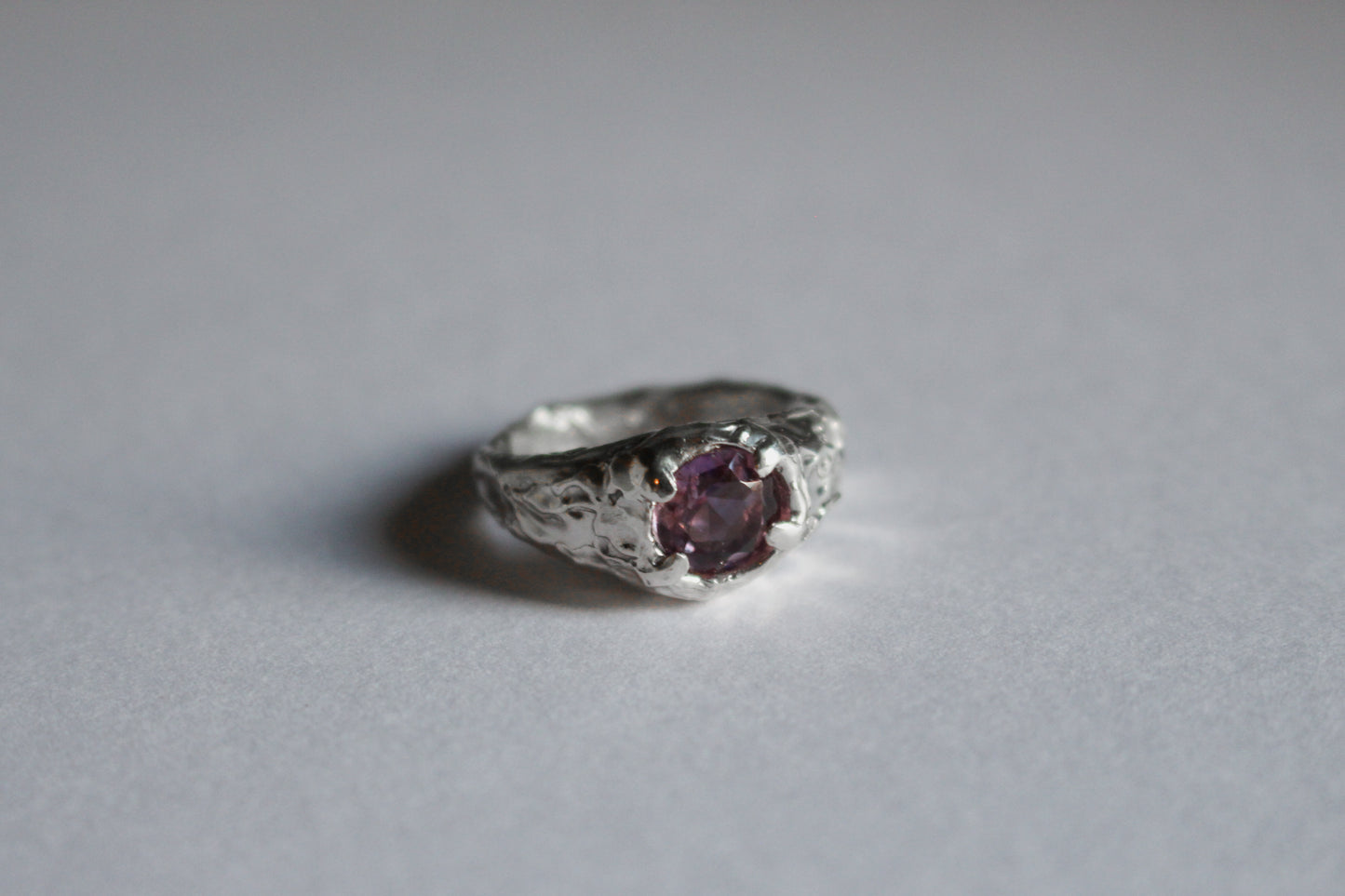 Violet Novelty - 925 sterling silver ring